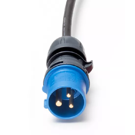 Juice Booster CEE16, 1-Phasig (blau) Adapter