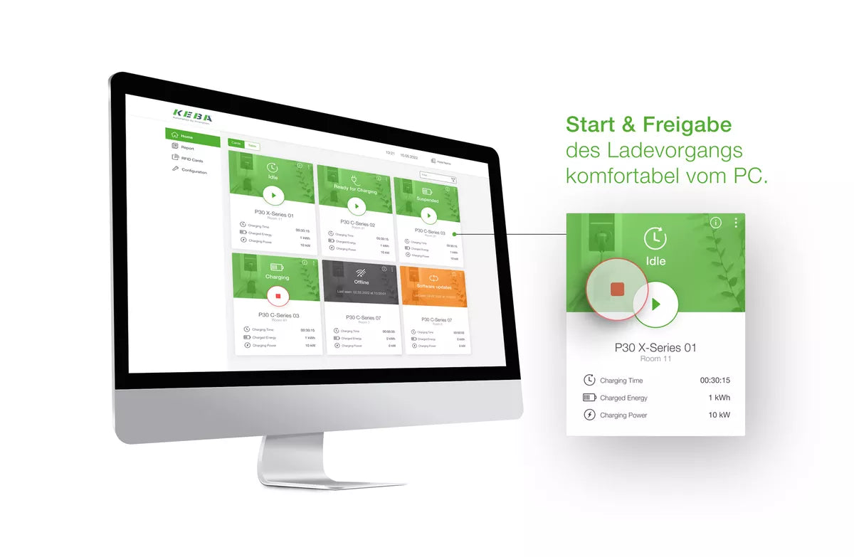 KEBA Hotelsoftware Emobility Solution - Small
