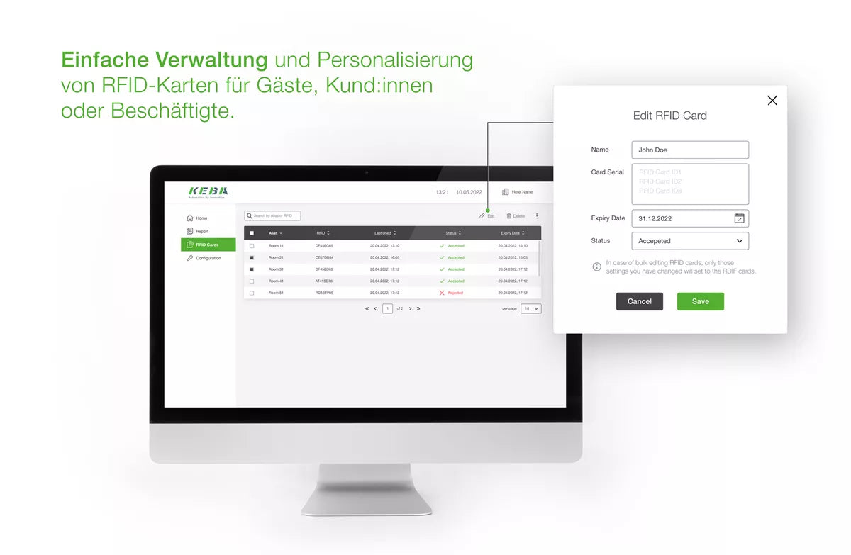 KEBA Hotelsoftware Emobility Solution - Small