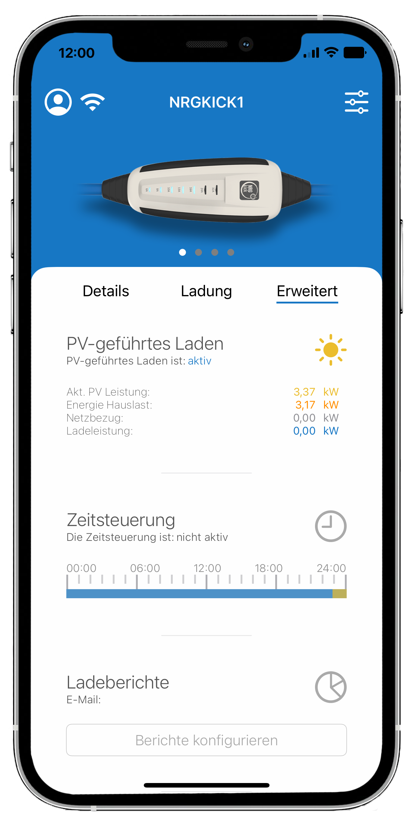 NRGkick 16A 5m Pure, WLAN + Bluetooth