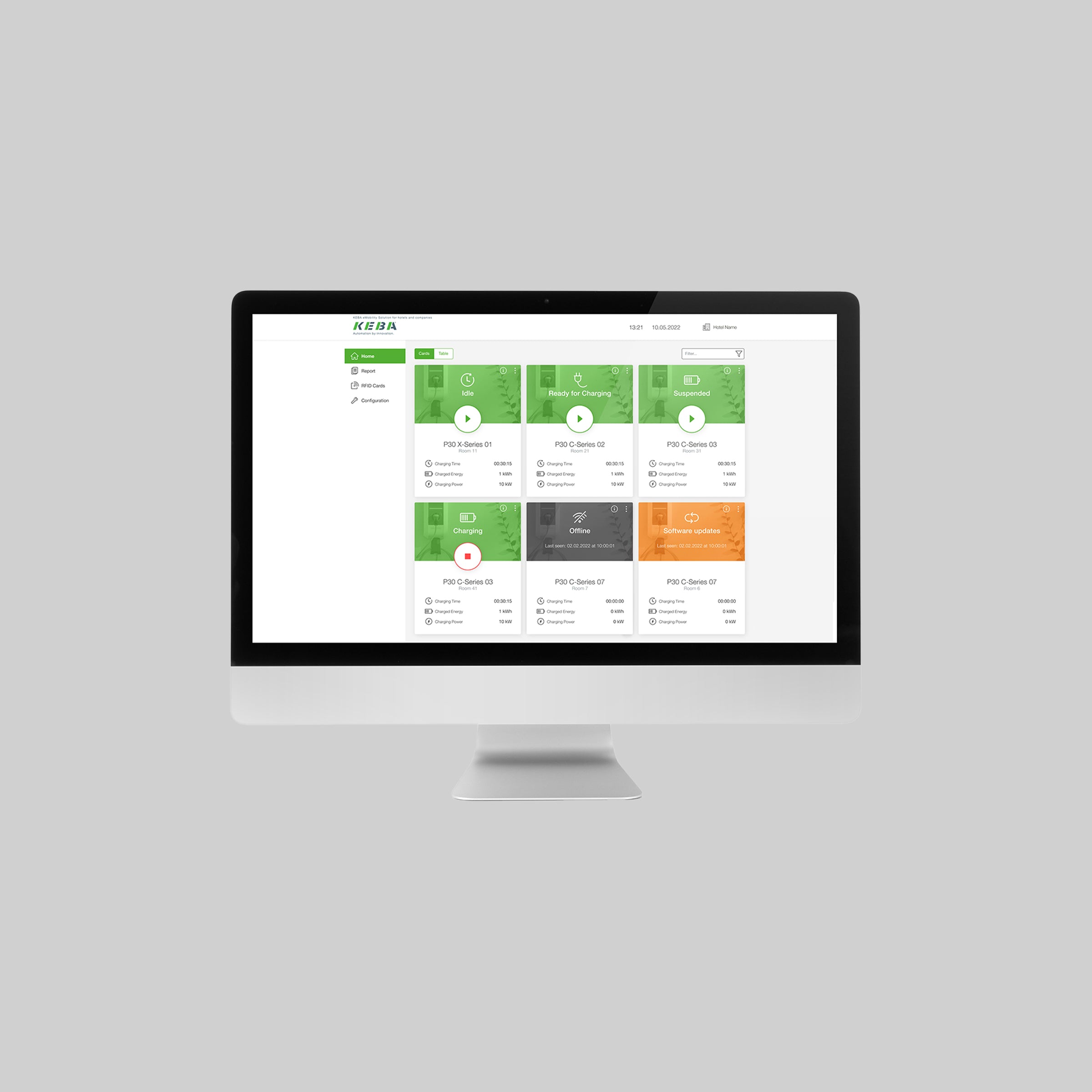 KEBA Hotelsoftware Emobility Solution - Small