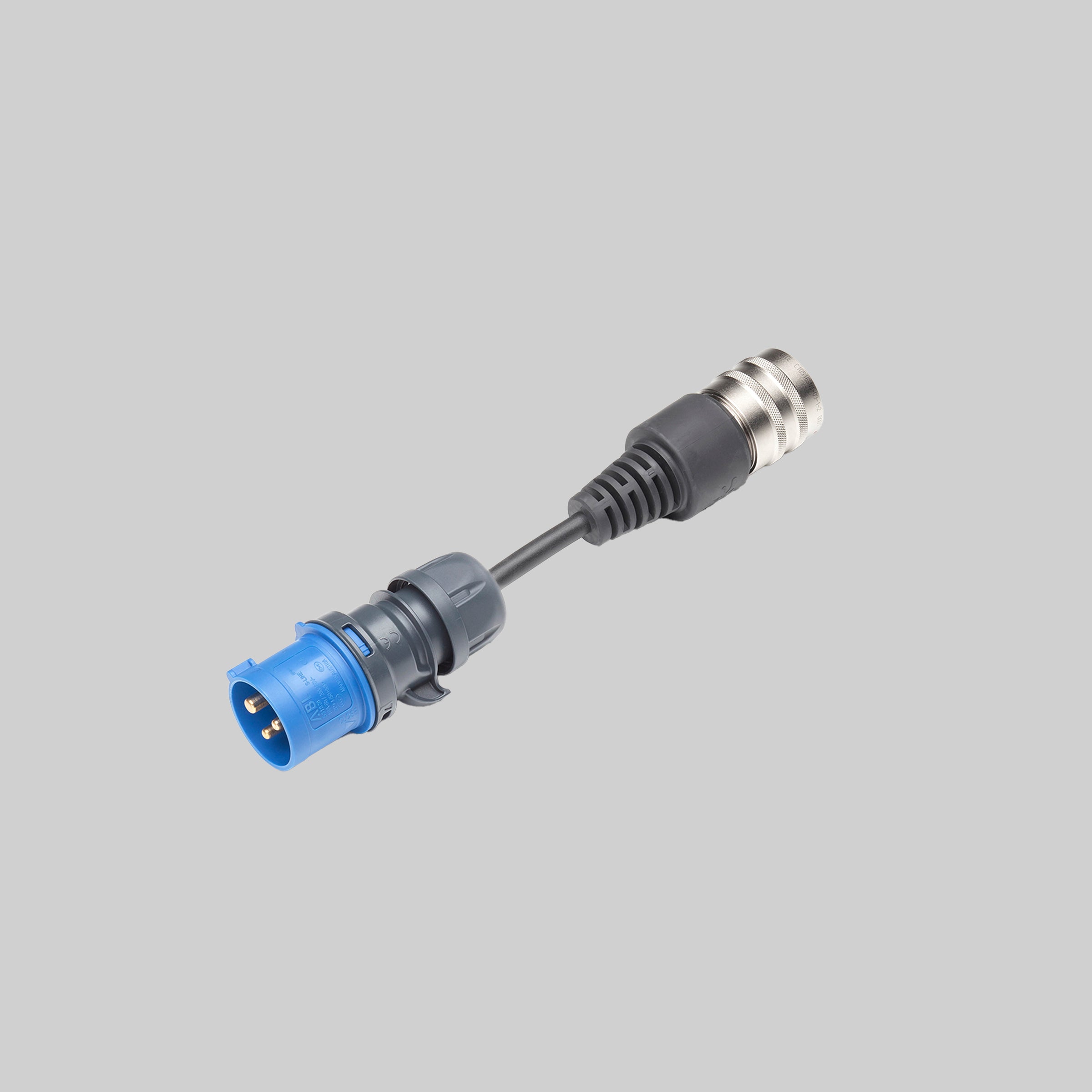 Juice Booster CEE16, 1-Phasig (blau) Adapter