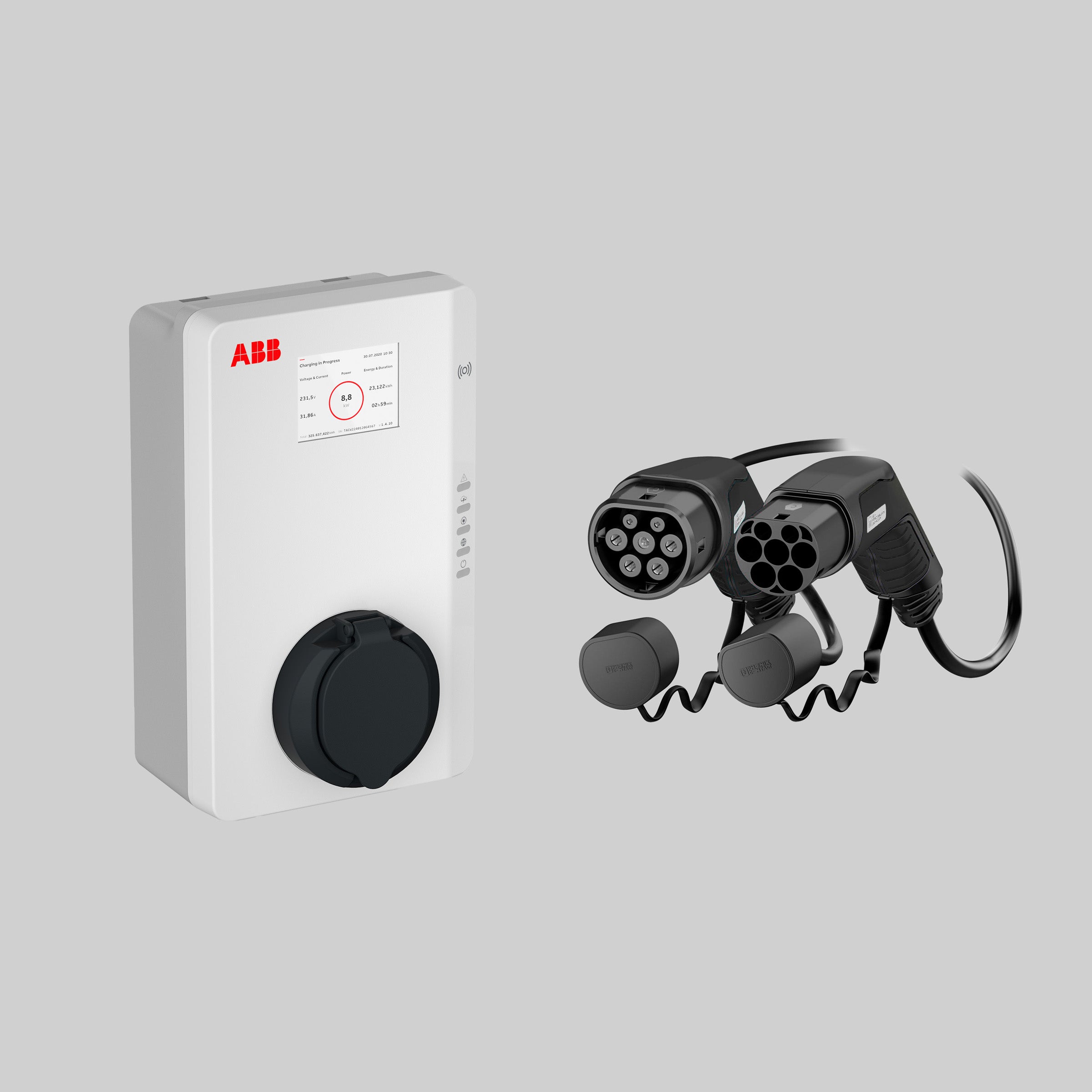 ABB Terra  Wallbox 22KW -SET mit 5m Typ 2 Kabel