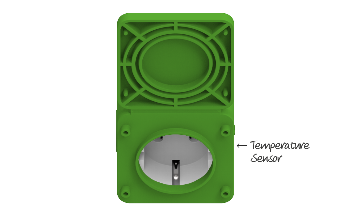 myStrom Protect (Schuko) Grün
